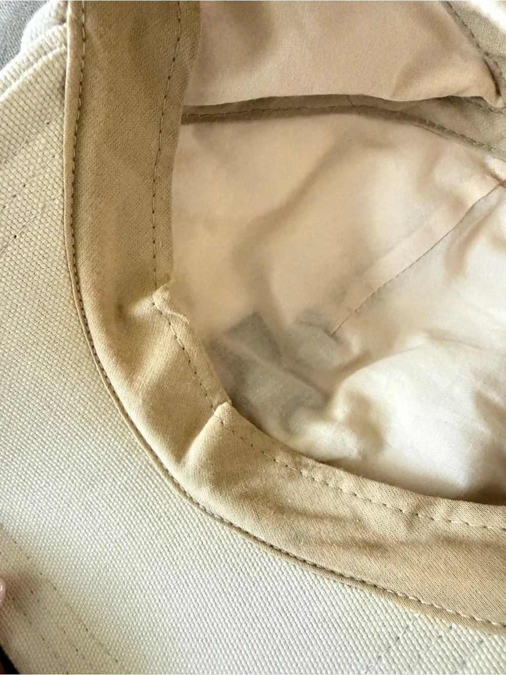 Isabel Marant  Cream Cap with Navy Logo